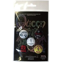 Queen Fat Bottomed Girls Button Badge Pack Size One Size