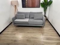 Marks and Spencer M&S Reed Light Grey Aquaclean Large 3 Seater Sofa RRP £1299