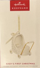 Hallmark Keepsake - Baby's First Christmas - Porcelain - 2024 NEW / FREE SHIP 