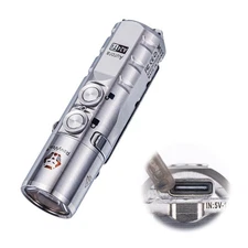 Aurora A24 Gen 2 Titanium EDC Rechargeable Flashlight, 1000 lumens Super Brig...