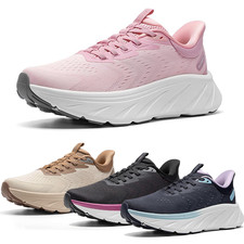 Women Lightweight Walking Running Shoes Comfortable Slip On Sneakers