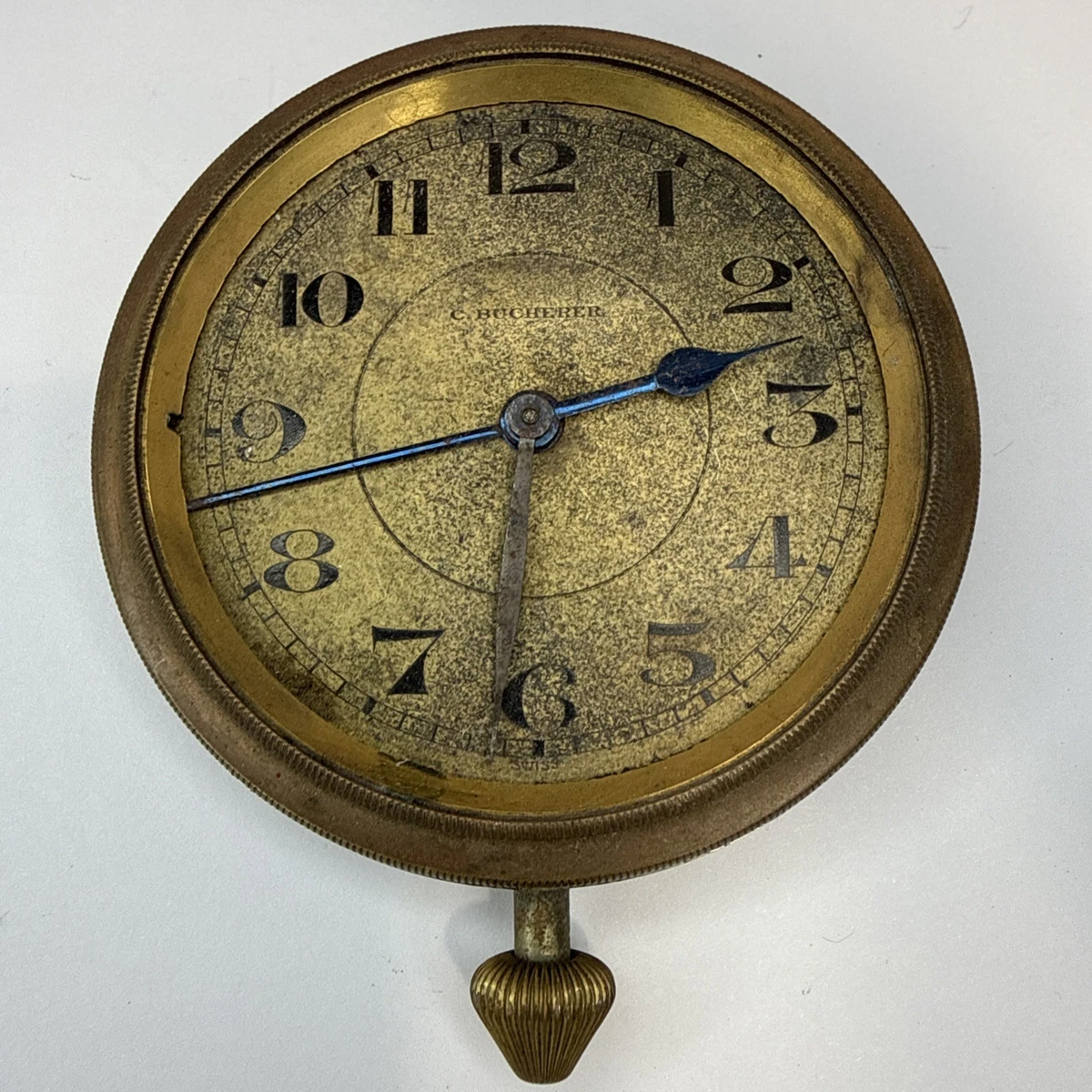 Bucherer Clock In Collectible Alarm Clocks (1930-1969) for sale | eBay