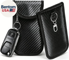 Premium Faraday Pouch for Key Fob  Car Keys, 2 Pack, 3.5  X 5.5  Faraday Bags w