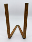 VTG STANLEY NO 63 SWEETHEART LOGO BOXWOOD BRASS 2FT 4-FOLD RULE VERTICAL READ — photo 6