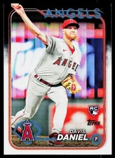 2024 Topps Davis Daniel #592 RC Rookie Los Angeles Angels