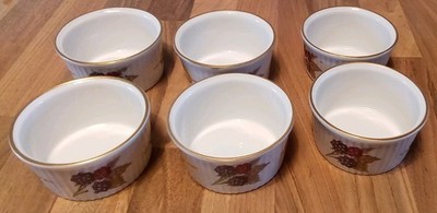 Royal Worcester Fine Porcelain Evesham Soufflé Geschirr - 2 Größen - 14 cm + 15,5 cm
