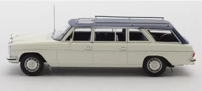 MATRIX SCALE MODELS - MERCEDES-BENZ V114 LWB Crayford Estate 1971 White with ...