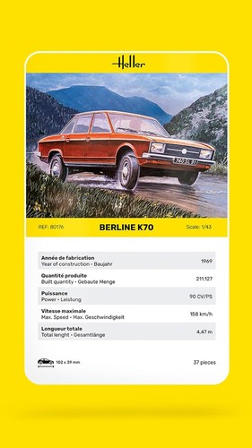 Heller Joustra HEL80176 Scale Model kit - Picture 4 of 7