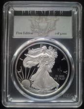 2018-W PCGS PR70DCAM $1 American Silver Eagle 1oz Premier Proof Coin