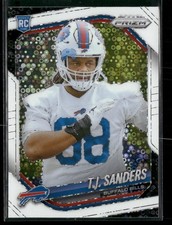 2025 Panini Prizm #338 T.J. Sanders White Disco