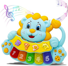 Baby Piano Keyboard Toys 12-18 Month Early Learning Light up Music Toys Infant G