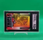 MICHAEL JORDAN 1993-94 UPPER DECK TRIPLE DOUBLE 3D HOLOGRAM SGC 9.5 CARD #TD2!