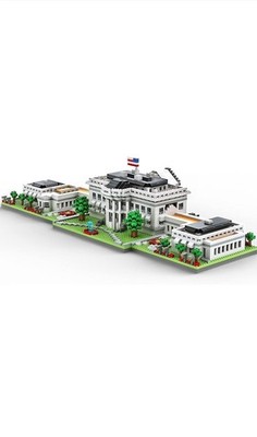White House Landmark Building Blocks Model Set 3000 Pieces