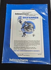 Intellivision SKIING - SEALED - INTERNATIONAL BOX - GERMAN Manual - Slotted -A-