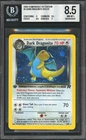 BGS 8.5 1st Edition Dark Dragonite 5/82 Team Rocket Holo POKEMON CARD NM PSA Equ
