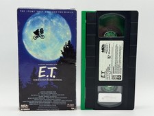 E.T. the Extra-Terrestrial VHS 1988 MCA w/ Green Gate - Spielberg Cult Classic