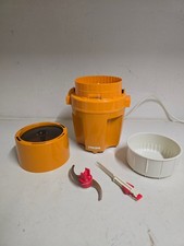 Neuwertiger Moulinex Moulinette Typ 32002 Zerkleinerer Orange 70er 80er