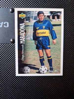 Upper Deck Futbol Argentino 1995 - Diego Armando Maradona Base - Boca Juniord