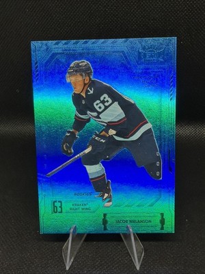 2025-26 Skybox Metal Universe - Rookies Jacob Melanson Blue PMG /50 Kraken