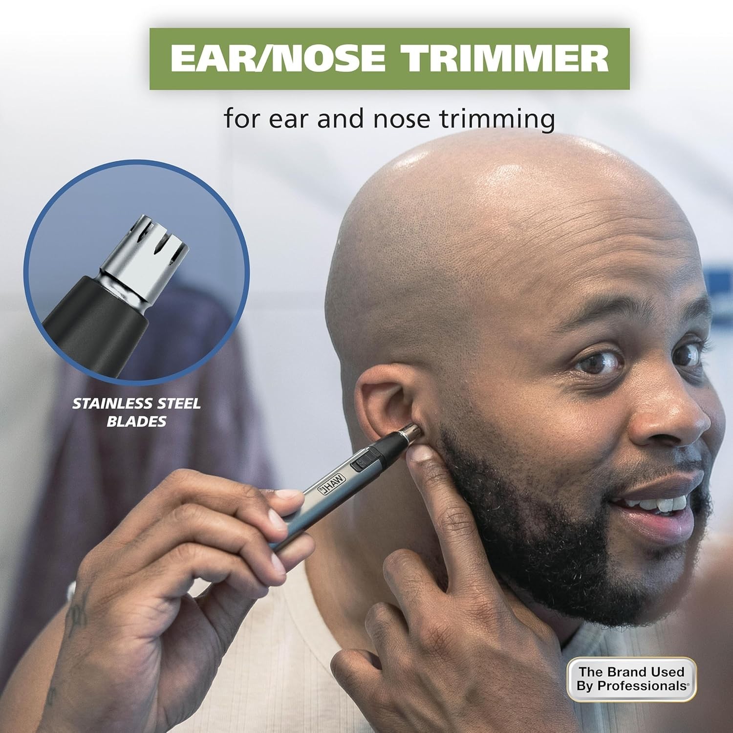 Picture of Wahl Nose Ear Trimmer Neck Hair Beard Eyebrow Groomer Clippers Micro Personal | eBay
