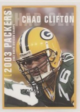 2003 Green Bay Packers Police Chad Clifton #12 0a2