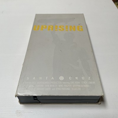 Santa Cruz Uprising VHS Skateboarding Eric Bork Stacy Lowery Jayme Fortune