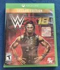 WWE 2K18: Deluxe Edition (Microsoft Xbox One, 2017) VG Used