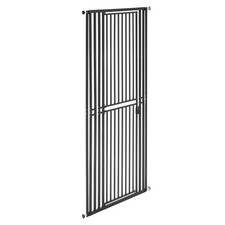 Uimoso Extra Tall 78.7 in Pet Gate for Cats and Dogs, Pressure Mounted, Black