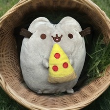 GUND Pusheen Snackables Pizza Cat Stuffed Toy Plush - 9.5"