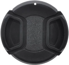 62mm Lens Cap center pinch snap on Front Cover for Canon Nikon Sony -e226