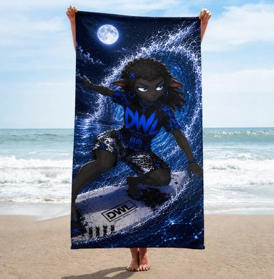 Telo Stute Handtuch DWL SCHWIMMEN FANTASY