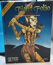 Advanced Dungeons & Dragons Fiend Folio 1st Edition 1981 TSR Hardcover; VG+