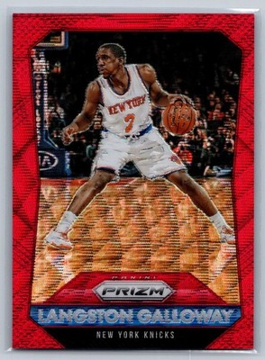 Langston Galloway 2015-16 Panini Prizm #66 Ruby Wave Prizm /350