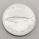 1967 Canadian Dime  *80% SILVER*   AVE CIRCULATED **FREE SHIPPING**
