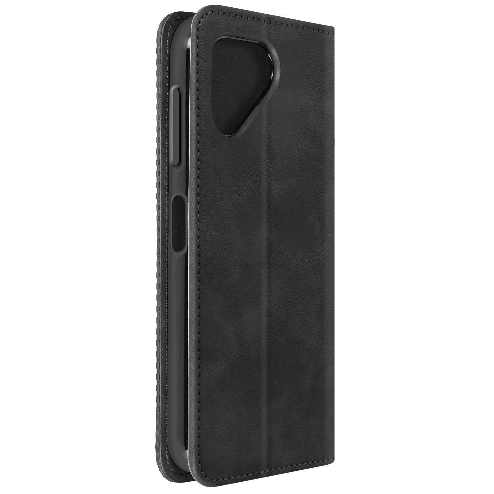 Étui Xperia 5 V collection Geo en éco-cuir à carreaux chic