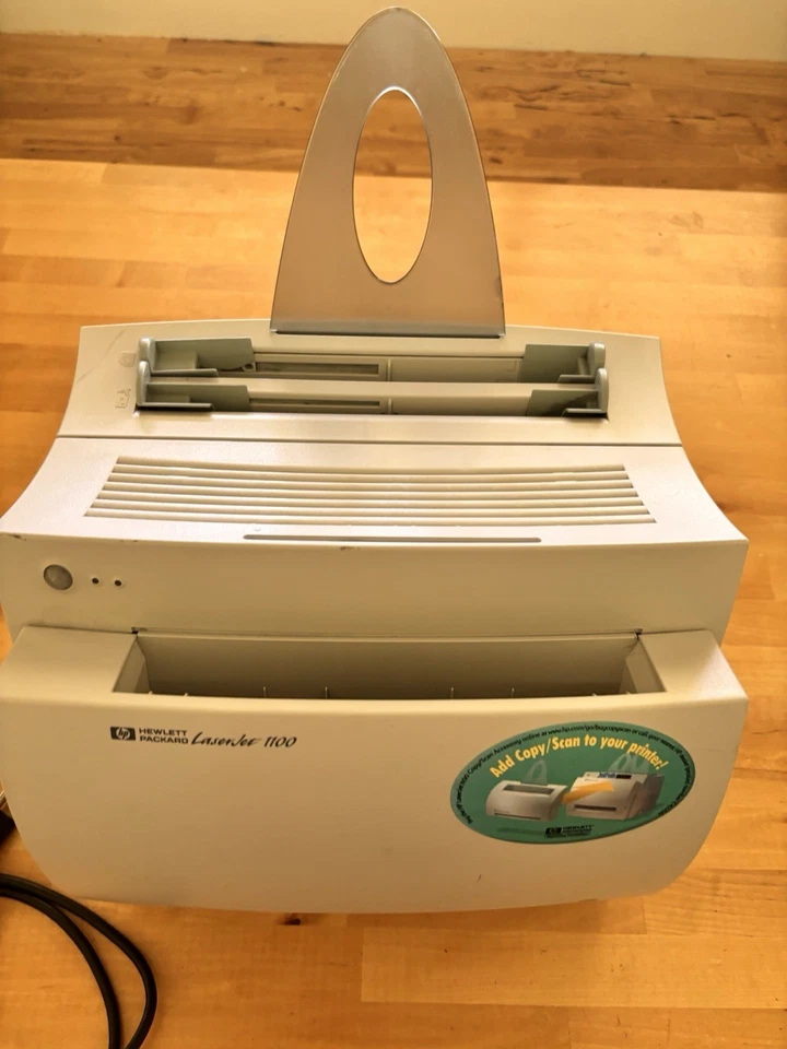 HP LaserJet 1100 Monochrome Laser Printer C4224A. 18 Mbyte - Image 3 of 4