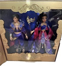 ✨2024 D23 Disney Aladdin and Jasmine Dolls Midnight Masquerade 706 of 1000