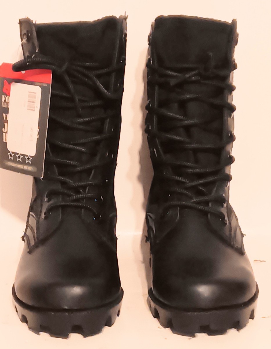 The Fox Outdoor Products Vietnam Jungle Boots Trek Black 14 R NWT Combat Fox Outdoor TREK BLACK 14 Deluxe Vietnam Jungle Boots  main image 3