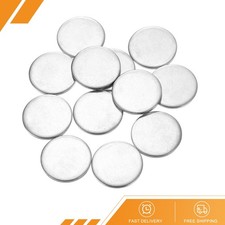 40Pack Stainless Steel Disc 1" Dia 0.08" 2mm Thick Round Circle Plate
