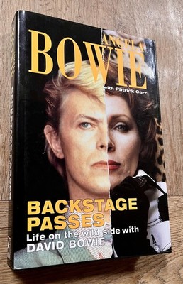 BACKSTAGE PASSES 1993, LIFE ON THE WILD SIDE DAVID BOWIE, UK H/B, FIRST EDITION.