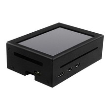 for Raspberry Pi Display 480x320 60FPS, 3.5" Touchscreen with Case, with Cooler