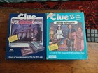 Clue 1 & 2 VCR Murder Mystery Board Game LOT Vintage 80's VHS ~ BOTH COMPLETE! — photo 1