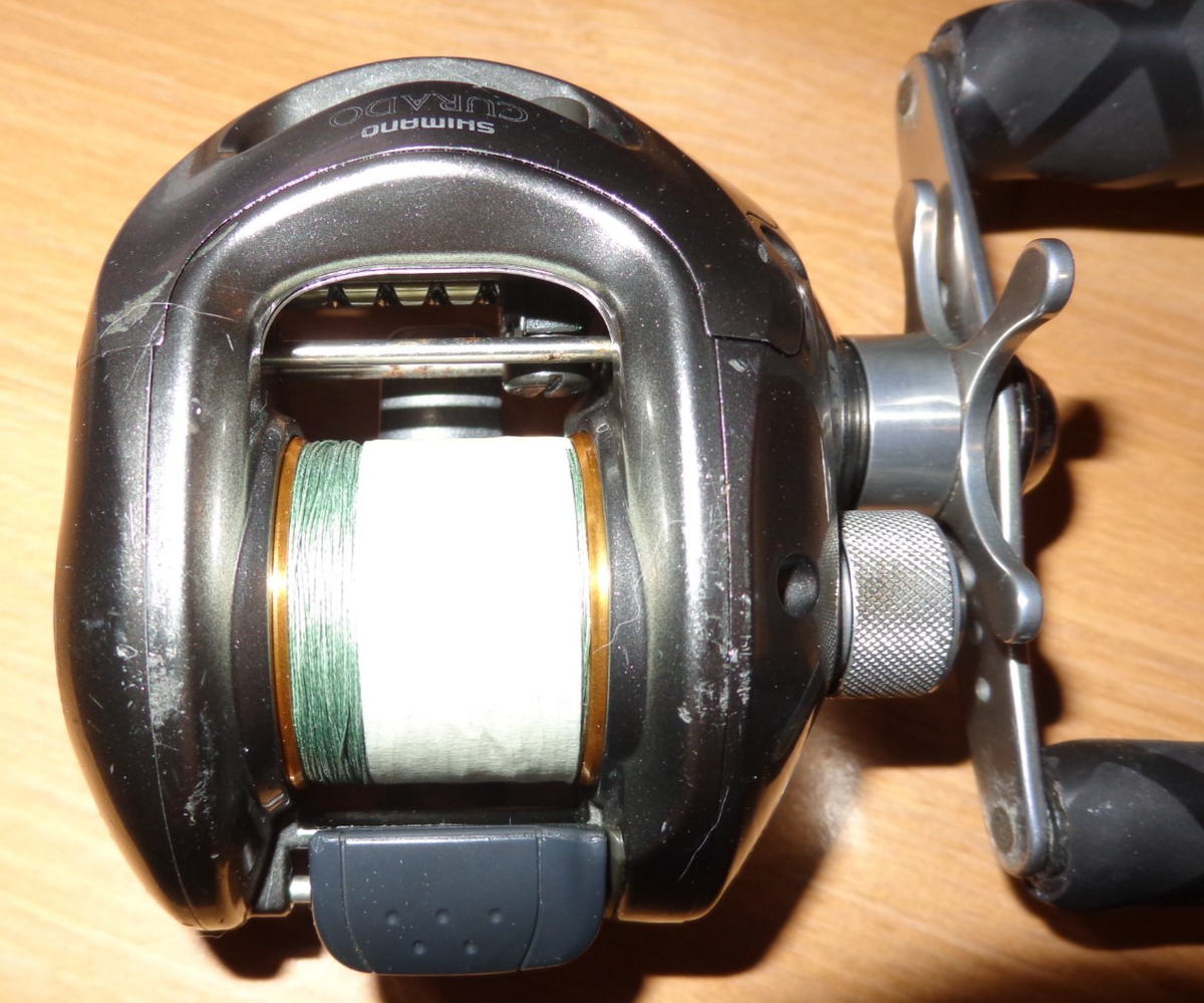 shimano curado 200 dpv Used Shimano Curado 200DPV Right-Handed Fishing Reel Japan Made 200 DPV