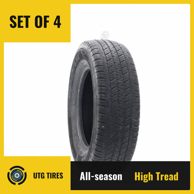 Set of (4) Used LT 245/70R17 Hankook Dynapro HT 119/116S - 11-13/32