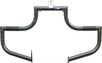 LINDBY 101-1 Chrome Engine Guard for Harley-Davidson FLST & FLSTC Softail Models