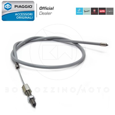 TRASMISSIONE CAVO ARRESTO MOTORE COMPLETA PIAGGIO APE TM 703 DIESEL 228703 - L.A. Moto Ricambi - Foto 2