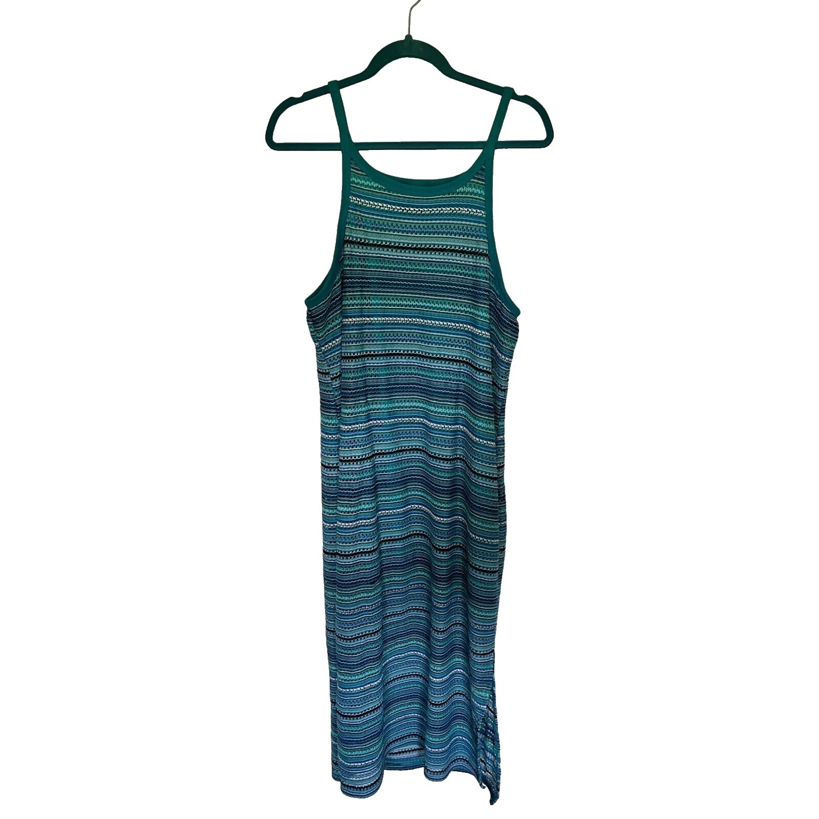 No Boundaries Juniors Striped Sleeveless Dresses for Women
