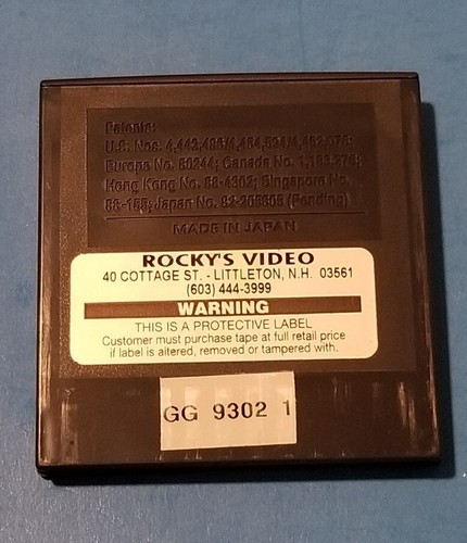 Sega Game Gear X-MEN 1994 Game Box Plastic Case - Picture 7 of 7