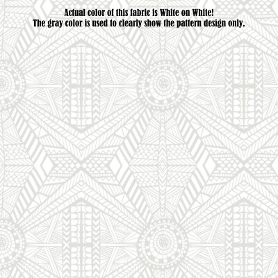 Wilmington Prints - Night & Day - Diamond Grids - White On White, Fabric BTY