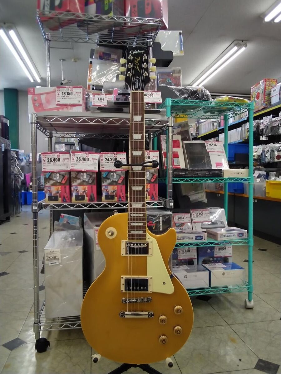 Epiphone Les paul Standard 50S Gold top Electric Guitar From Epiphone Les paul Standard 50S Gold top Electric Guitar From
